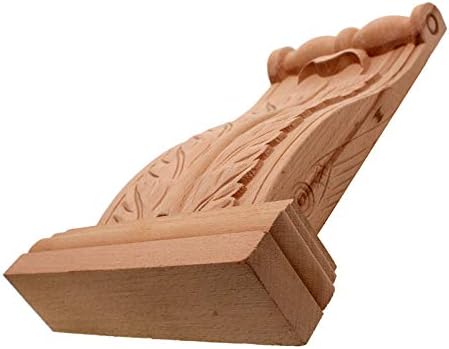 חומר עץ מלאכות עץ עץ עץ עץ קישוט לחתונה אביזרים עיצוב בית מריאז 'רגלי ריהוט וינטג' 8cmx12cmx35 סמ