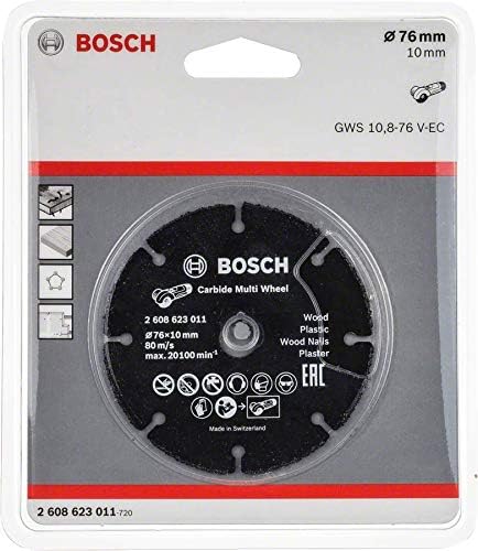 Bosch 2608623011 3 חיתוך דיסק Multiheel של טונגסטן קרביד