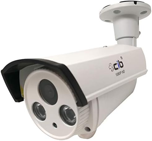 CIB אבטחה ראיית ראיית לילה True HD-TVI 1080P 2.1 מגה-פיקסל HD מצלמות כדורי HD/טווח ארוך עד 150 ', לבן