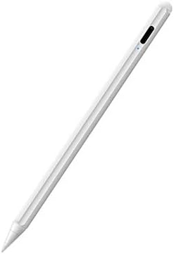 עט חרט עבור אפל iPad 8th Gen - עיפרון פעיל חרט 2020, חרט אלקטרוני עם קצה עדין במיוחד לאייפד אייפד 8th Gen - Winter White