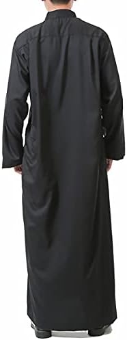 Qyuu's Saudi ערבית של גברים ג'ובה ג'ובה דיששה שרוול ארוך חלוק רמדאן שמלה מוסלמית בגדים איסלאמיים במזרח התיכון