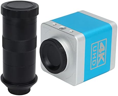 מצלמת מיקרוסקופ דיגיטלית USB, מדידת תמונת מצלמת מיקרוסקופ בהגדרה גבוהה של מיקרוסקופ עם עדשת הרכבה של 150x C עבור