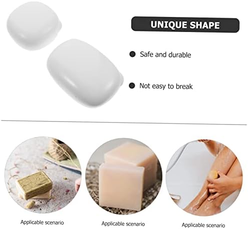 Zerodeko 6 PCS תיבת סבון נסיעות סבון תיבת סבון קופסת מים הוכחה לבנה PP