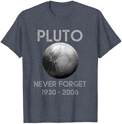 פלוטו לא תשכח חלל נושאים רטרו חולצה