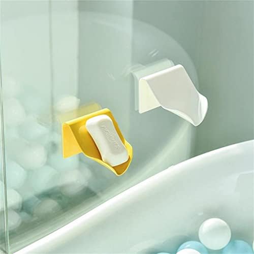 Doubao 1 pc סבון מחזיק קיר רכוב על אמבטיה תלויה מקלחת סבון צלחות מקלחת צלחות מקלחת ניקוז מתלה מגש סבון מפלסטיק