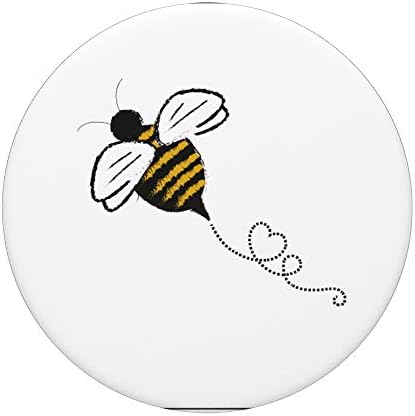 דבורה דבורה דבש לב דבורים חמודות חובב חובב רקע לבן קופצים פופגריפ הניתן להחלפה
