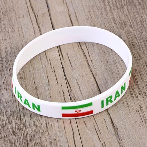 12 יחידות איראני צמיד לטובת טובות רוגבי אלופות מאוורר גברים מסיבת צמידי עולם עבור ספורט כוס אופנה התעמלות אירוע