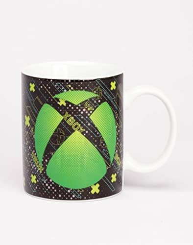 ספל Xbox וגרביים בקר גודל אחד בגודל 11 מתנות משחק גביע