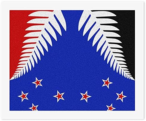 דגל של ניו זילנד עשה זאת בעצמך צבע על ידי מספרי אקריליק ציור ערכות קיר אמנויות תמונות לבית סלון משרד קישוט