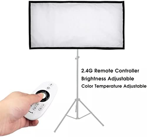 SLSFJLKJ LED גמיש וידאו אור דו-צבעי FL-3060A גודל 30*60 סמ CRI 95 3200K 5500K עם שלט רחוק 2.4 גרם לצילום וידאו