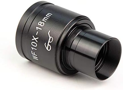 10 פעמים ביולוגי מיקרוסקופ עינית שדה רחב 18 ממ גבוהה נקודת עינית אופטי זכוכית תואם עם משקפת מיקרוסקופ
