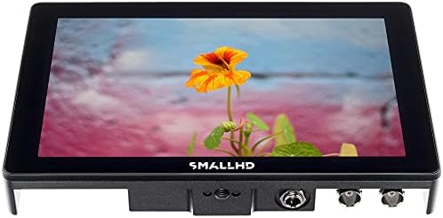 צג אינדי Smallhd 7 במצלמה עם מסך מגע LCD בגודל 7 אינץ 'ארוך עם Teradek Bolt 4K LT 1500 ערכת משדר ומקלט אלחוטי 1500