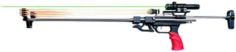 Nijsaku Slingshot Rifle, צילומי קלעים מקצועיים עם מנגנון טריגר ראייה בלייזר למבוגרים ציד, מתקפל נשלף מעוט עוצמה עוצמתית