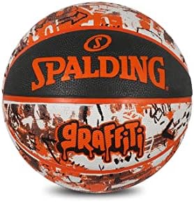 ספאלדינג גרפיטי משחק כדורסל למבוגרים כדור כתום רשמי מלא גודל 7