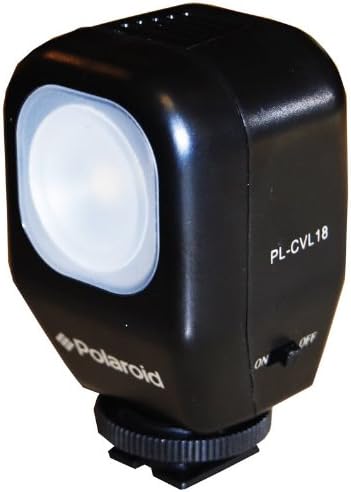 אור סטודיו פולארויד סדרת מצלמת וידאו אור וידאו כולל סוגר הרכבה, מתאם AC, 2 סוללות נטענות עבור Sony HDR-XR160,