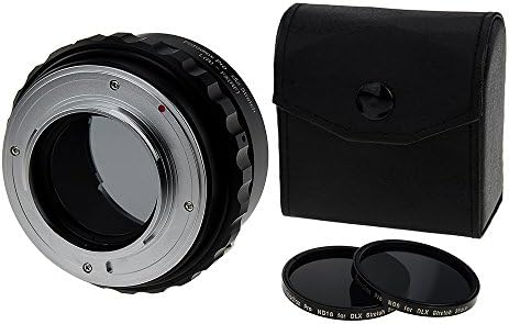 Fotodiox dlx עדשת מתיחה מתאם הר-Leica r SLR עדשה ל- Fujifilm X-Series Boyless Body Body עם מסנני מקרו ומיקוד מסנני טיפה מגנטיים