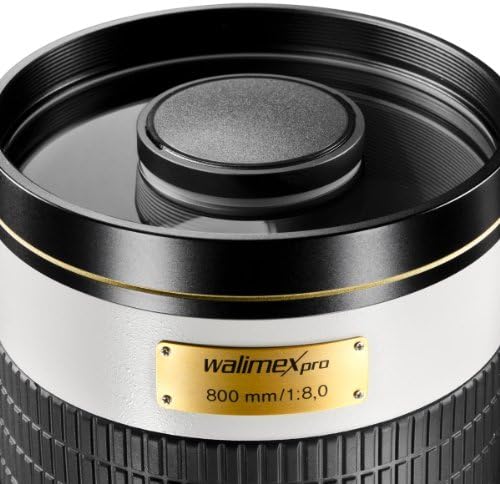 Walimex Pro 800mm F/8.0 DX Tele Mirror עדשת עבור Canon AF