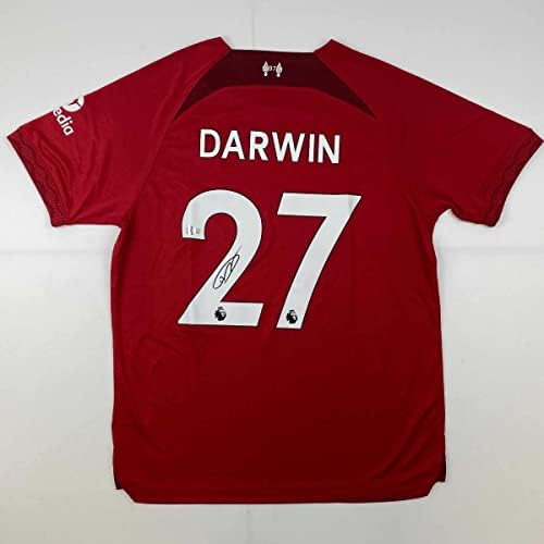 חתימה/חתומה של דארווין נונז ליברפול, גופיית כדורגל אדומה