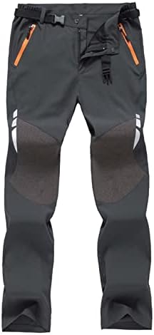 מכנסיים יבשים דייג לגברים טיולים חיצוניים טיול הרים קל מכנסי ספורט נינוחים מכנסי טעינה דקים פלוס גודל
