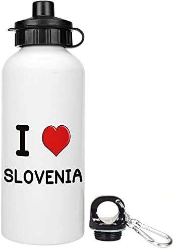 Azeeda 400ml 'אני אוהב סלובניה' ילדים לשימוש חוזר בקבוק מים / שתייה