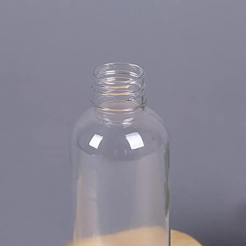 CCHUDE 6 PCS 100 מל בקבוקי פלסטיק ברורים בקבוקי נסיעות ריקים הניתנים למילוי מחדש מיכל מוצרי טיפוח ניידים