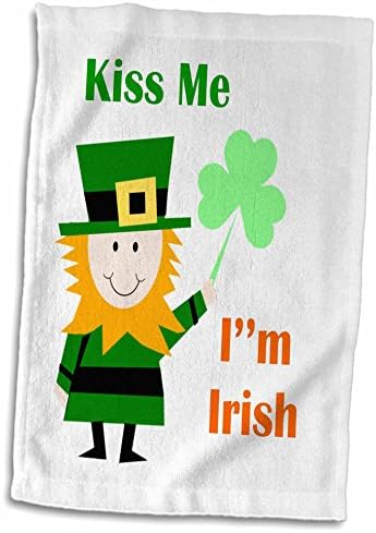 תמונת 3 דרוז של Kiss Me Im Irish אומרת שברון קטן - מגבות