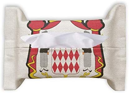 נסיכותו של מגבת הפנים של מונאקו סמל לאומי מגבת הפנים מפית מפית