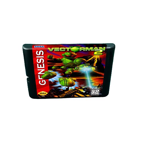 Aditi Vectorman 2 - 16 סיביות מחסנית משחקי MD עבור קונסולת Megadrive Genesis