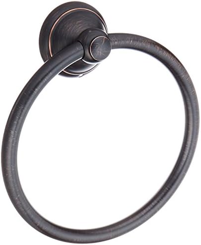 טבעת Hansgrohe -towel נצחית מחזיק קלאסי בגודל 7 אינץ 'בברונזה משוכננת, 06095920