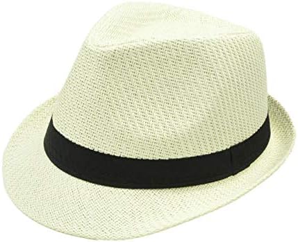 נביסימה 1920 פנמה סגנון פדורה כובעי למבוגרים גברים נשים וילדים-שמש פדורה כובע עם להקת-טרילבי קיץ חוף כובע