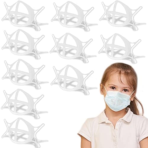 מצחיק 10 יחידות ילדים 3 מסכת סוגר סיליקון הכנס לשמור מגניב מגן סטנד האף לילדים, נשימה בצורה חלקה וקול ברור יותר