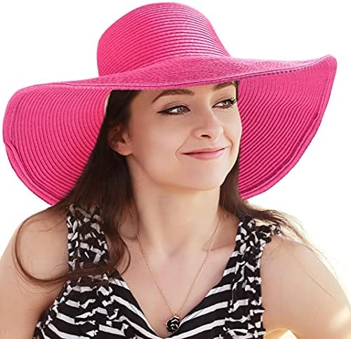 נשים גדול ברים שמש כובע-גדול כובע אחסון ארגונית תליית ארון-עלה אדום קש כובע תקליטונים להפשיל חוף כובע קיץ כובע