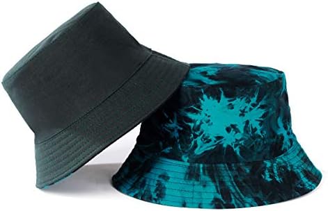 שוי כותנה דלי כובעי יוניסקס עניבה לצבוע כובע חיצוני קיץ כובע טיולים חוף ספורט