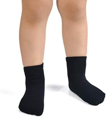 גרבי תינוקות של Epeius עם אחיזות תינוקות ופעוטות בנות/בנים שאינם מחליקים גרביים 6/12 זוגות