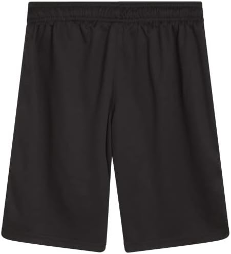 מכנסי כדורסל של ריבוק בנים - מכנסיים קצרים של ביצועים אתלטי לבנים