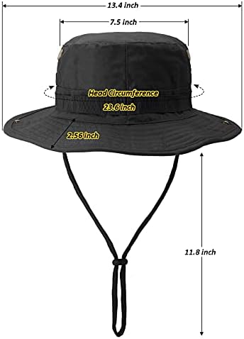 Frtkk כובע בוני צבאי כובעי בוני מתכווננים טקטיים לגברים נשים ציד דיג חיצוני ספארי שמש שמש