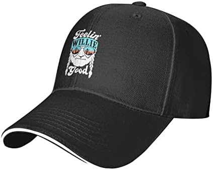 זמר סטייל ווילי נלסון כובעי בייסבול כובע מתכוונן לגברים יוניסקס יוניסקס Aldult Trucker כובע כובעי היפ הופ מצוידים לדיג