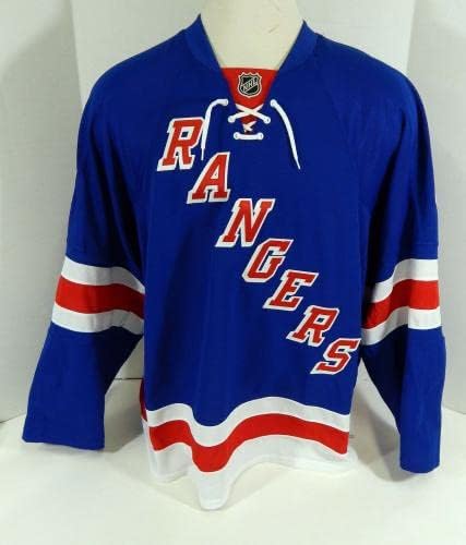ניו יורק ריינג'רס ברט בלמור 39 משחק הונפק כחול ג'רזי DP08999 - משחק גופיות NHL משומשות