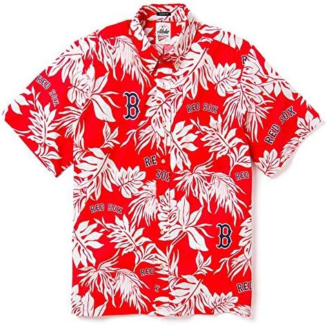 ריין ספונר גברים בוסטון רד סוקס MLB קלאסי מתאים לחולצה הוואי