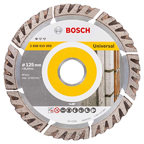 Bosch 2 608 615 059 דיסק חיתוך יהלום סטנדרטי לדיא-TS אוניברסלי 125 x 22.23