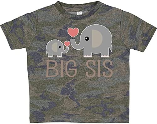 חולצת טריקו של פעוטות פיל גדולות אינקטסטיות