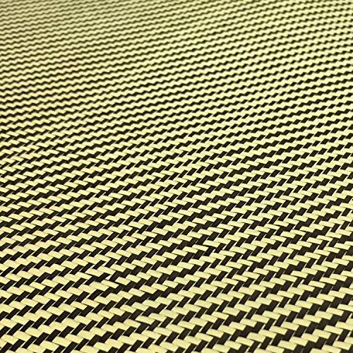 קרבקסון-רוחב 1 מטר-בד ארמיד סיבי פחמן-צהוב-3 קראט-240 גרם / מטר-אריג אריג-בד בד סיבים מתקדם-בד מכורבל רחב