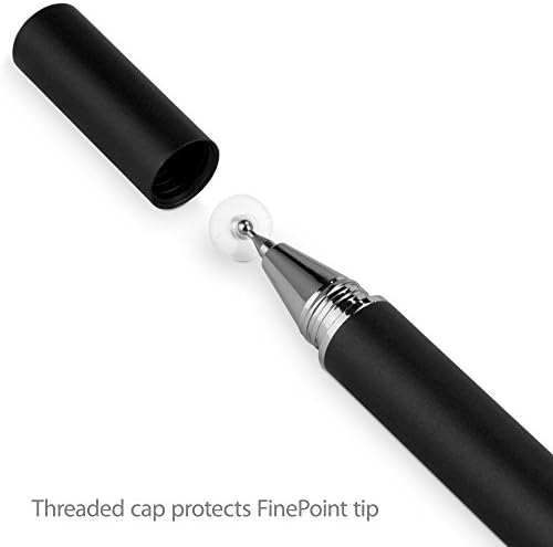 עט חרט עבור Lenovo Tab M10 - Finetouch Capacitive Stylus, עט חרט סופר מדויק עבור Lenovo Tab M10 - Jet Black