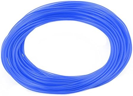 IIVVERR 10 מ 'מדפסת תלת מימד ציור עט עט נימה מילוי חומר הדפסת PLA כחול שקוף (10M מרשים 3D PLUMA FILAMENTO DE PINTURA RELLENA