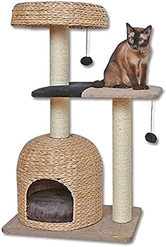 חתול עץ גרוד חתול מגדל סריטות מיטת עץ טיפוס צעצוע פעילות מרכז חיות מחמד לשחק מגדל בית בית דקורטיבי ריהוט 719