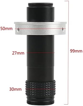 ערכת אביזרי מיקרוסקופ למבוגרים 180x 120x 300x 200x 130x עדשת C-Mount זום, מעבדת מצלמות מיקרוסקופ וידאו בתעשייה