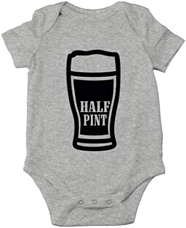 אופנות AW חצי חצי ליטר - מבושל מקומי - חבר השתייה של אבא - בגד גוף תינוק חמוד של תינוק אחד לתינוק