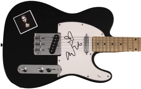 אדל אדקינס חתמה על חתימה בגודל מלא גיטרה חשמלית עם ג'יימס ספנס ג'סא מכתב האותנטיות - נדיר מאוד - סופרסטאר מוזיקת ​​פופ, זוכה