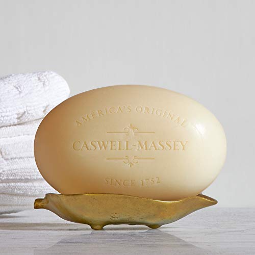 Caswell-Massey Triple Trile Meritage Set Shop Shoap Shopeap, סבון אמבטיה ריחני ולחות לגברים, המיוצר בארצות הברית, 3