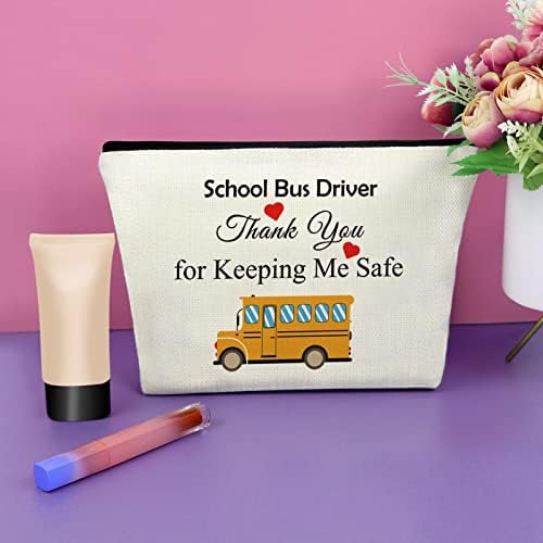 בית ספר לנהג אוטובוס מתנות מתנות איפור תודה תודה מתנה מתנה ליום הולדת לנהג האוטובוס של בית הספר נשים תיק